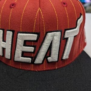 Adidas Burgundy and Black Cap with Gold Details